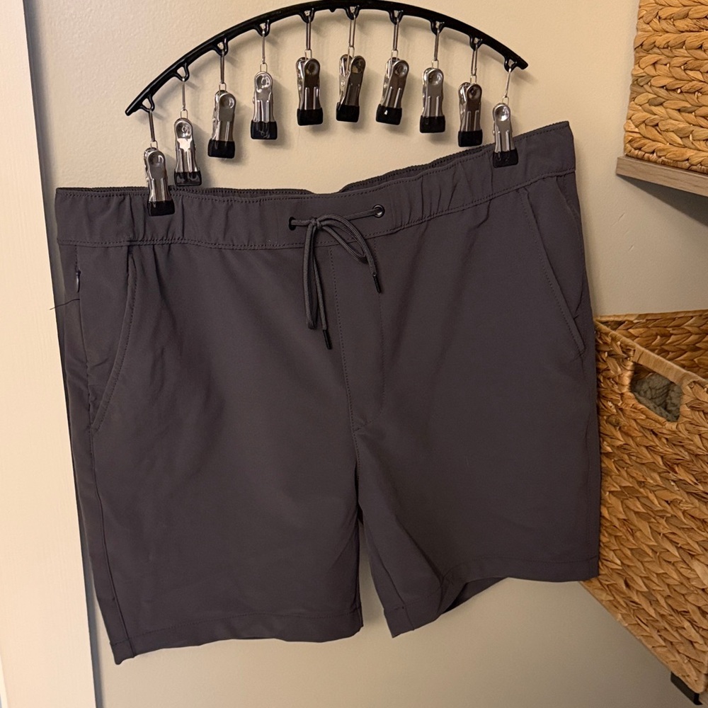 Men's Charcoal Swim Board Shorts